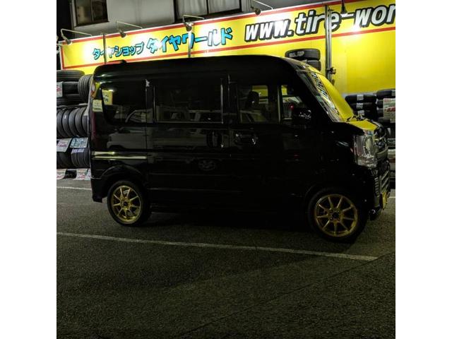 スズキ　エブリイ　中古ホイールのクロススピード＋ダンロップエナセーブ EC204　165/55R15の中古ホイールタイヤセット4本に交換【福山市　府中市　神石高原町　井原市　笠岡市　持込でのタイヤ交換大歓迎受付中！Web予約もOK！！】