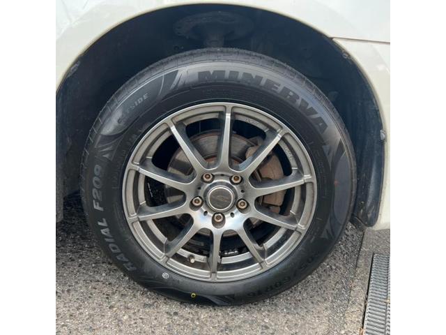 トヨタ　ノア　新品タイヤのミネルバ F209 205/60R16の4本に交換【福山市　府中市　神石高原町　井原市　笠岡市　持込でのタイヤ交換大歓迎受付中！Web予約もOK！！】