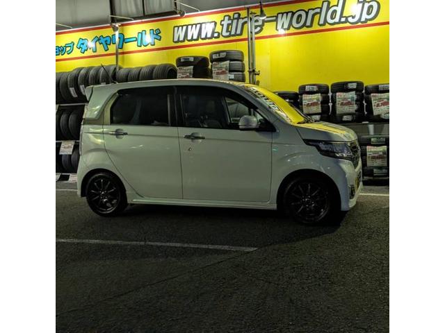 ホンダ　Ｎ－ＷＧＮ　新品スタッドレスタイヤのブリヂストン　ブリザックVRX3　155/65R14のホイールセット4本に交換【福山市　府中市　神石高原町　井原市　笠岡市　持込でのタイヤ交換大歓迎受付中！Web予約もOK！！】