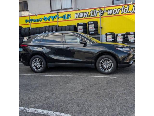 トヨタ　ハリアー　中古スタッドレスタイヤのピレリ　アイスゼロ　アシンメトリコ　 225/65R17のホイールセット4本に交換【福山市　府中市　神石高原町　井原市　笠岡市　持込でのタイヤ交換大歓迎受付中！Web予約もOK！！】