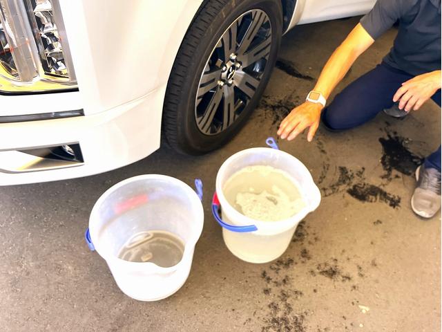 【工程９】洗浄前・後の状態です