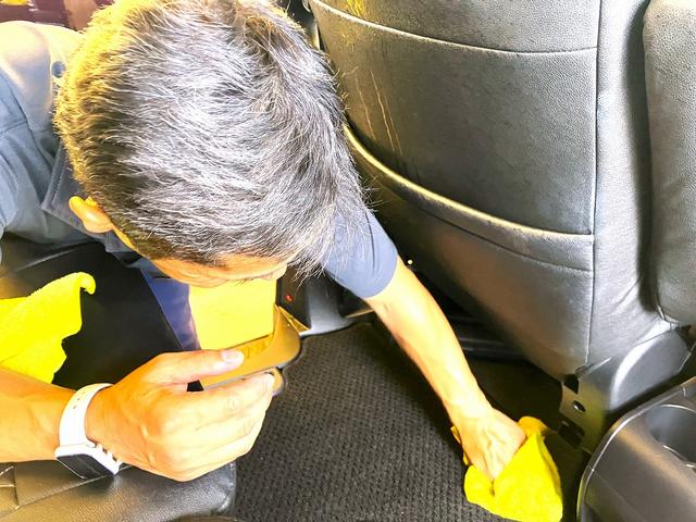 隅々までキレイに仕上げます