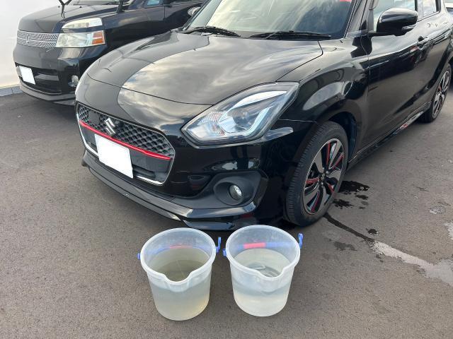 スズキ　スイフト　カーエアコンクリーニング　エバポレータ洗浄　一宮市　清須市　稲沢市　臭い　