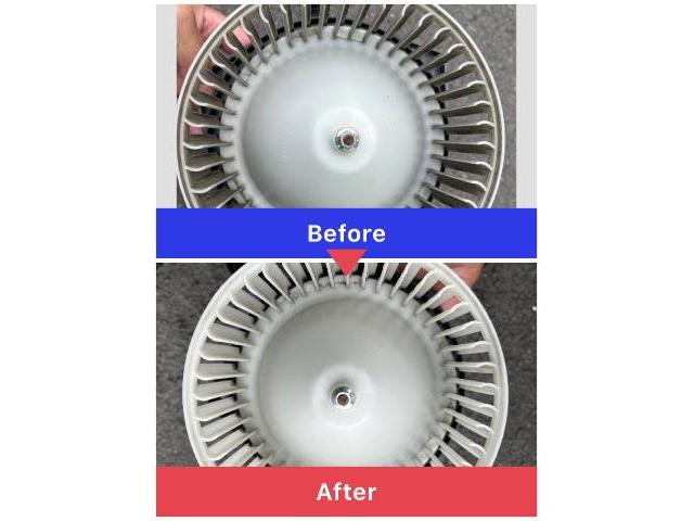 ホンダ　ステップワゴン　カーエアコンクリーニング　エバポレーター洗浄　臭い　カビ　各務原　岐阜　犬山　小牧　岩倉　カーエアコン　高圧洗浄　ホンダ　ステップワゴン