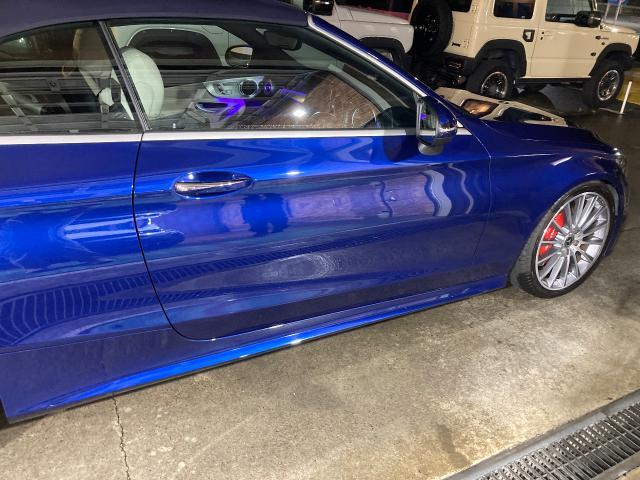 メルセデス・ベンツ A205 Cクラス カブリオ エシュロンボディコーティング
