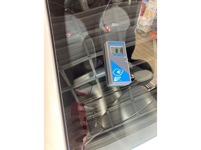 フィアット　５０0S 全面透明断熱　フィルム施工