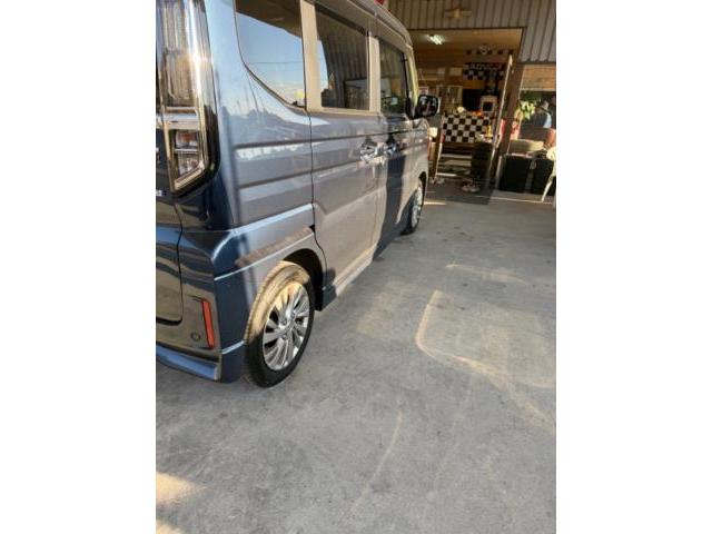 スズキ　スペーシアカスタム　ホイール・タイヤ交換
窒素ガス充填