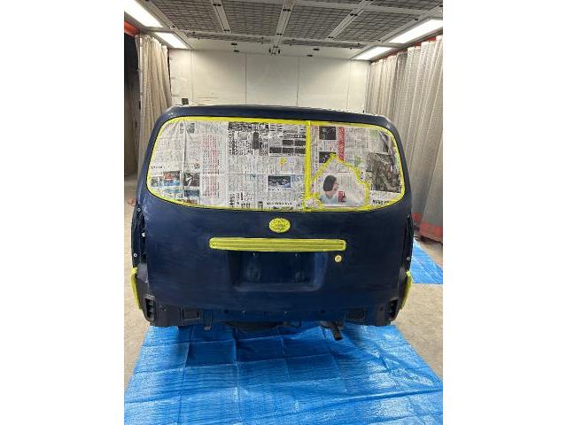 トヨタ　プロボックスバン　ハケ　ローラーマット調のオールペン