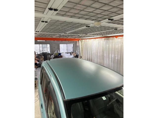 ホンダ　フリード　ハケ　ローラーマット調のオールペン