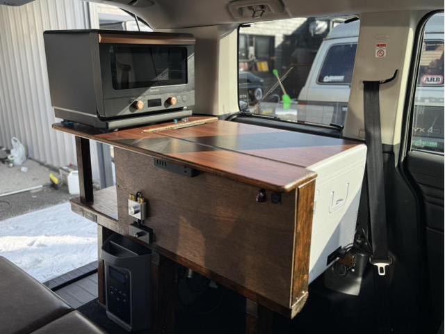 三菱　デリカＤ：５　ワンオフキャンピングキット作成