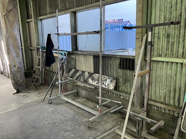 機材や工具類も充実しております。