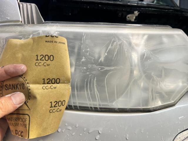 ダイハツ タント ヘッドライト ヘッドライト磨き 磨き HID LED ハロゲン ウインカー ライト カスタム カスタムカー レッカー レンタカー 代車無料 軽自動車 オイル交換 ナビ ドラレコ 茨城県 古河市 坂東市 下妻市 つくば市
