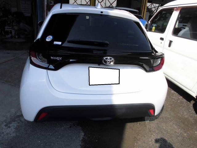 トヨタ　ヤリス　サイドステップ　ステップカバー　キズヘコミ直し　粕屋町　糟屋郡　福岡市東区　中央区　西区　早良区　南区　城南区　博多区　志免町　須恵町　新宮町　宇美町　篠栗町　久山町　春日市　大野城