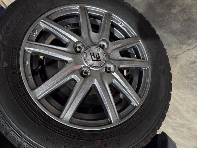 持ち込み冬タイヤホイール付きでしたが