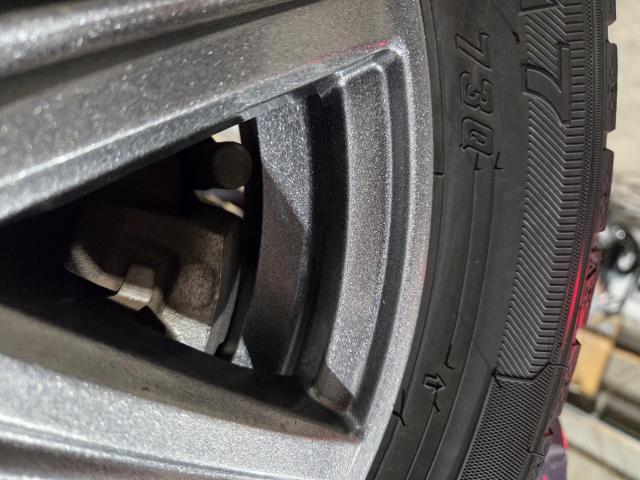 持ち込み冬タイヤホイール付きでしたが