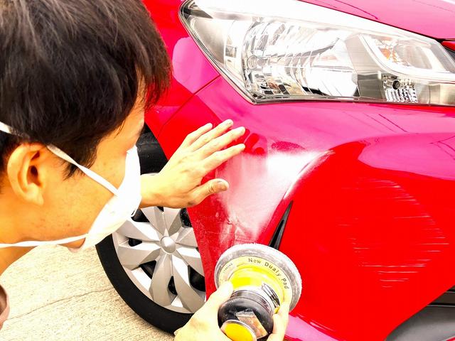 【工程２】損傷箇所を削り出し・・・