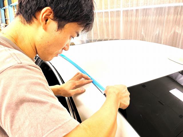 【工程９】マスキングを施し・・・