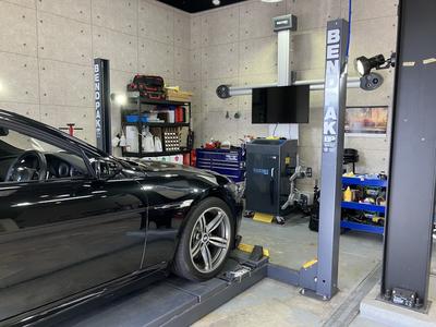 ４輪アライメントテスター完備！