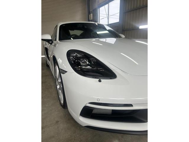 ポルシェ　７１８ケイマン　外装品・エアロパーツ取付