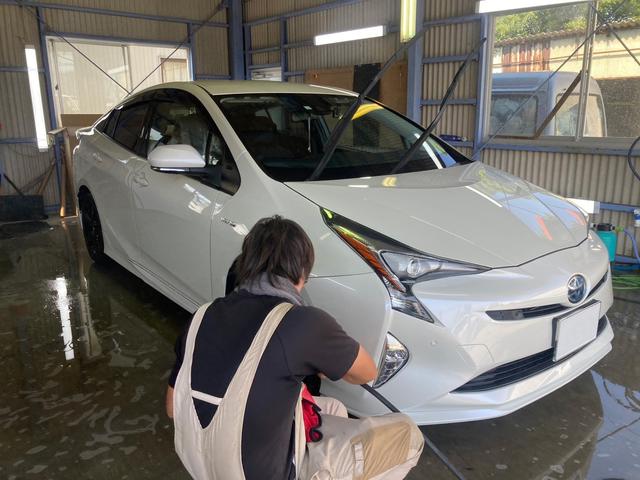 洗車やガラスコーティングなどもお任せください。