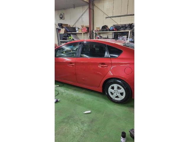 トヨタ　プリウス　ドア交換　リヤフェンダー板金
美里町　大崎市　宮城　