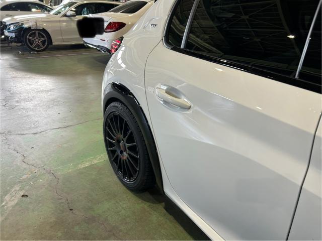 プジョー　２０８　ホイール・タイヤ交換　タイヤ組み替え交換　スペーサー取り付け　ツライチ　茅野市　諏訪市　岡谷市　富士見町　北杜市