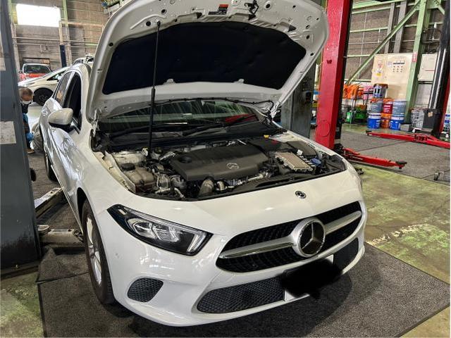 メルセデス・ベンツ　Ａクラス　W177  A200d  12ヶ月点検　故障診断（コンピュータ診断）長野　茅野市　諏訪市　岡谷市富士見町　北杜市