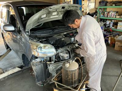 車の修理はおまかせください！