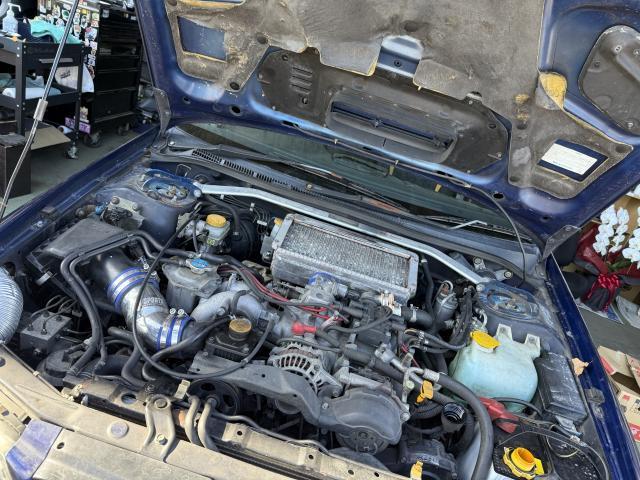 スバル　インプレッサ　WRX　GC8　オイル交換　メンテナンス　栃木県　宇都宮市　日光市　さくら市　氏家　鹿沼市　
