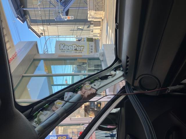 トヨタ　カローラフィールダー　カーナビ・ETC・ドラレコ取付