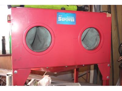 サンドブラスター完備しております！