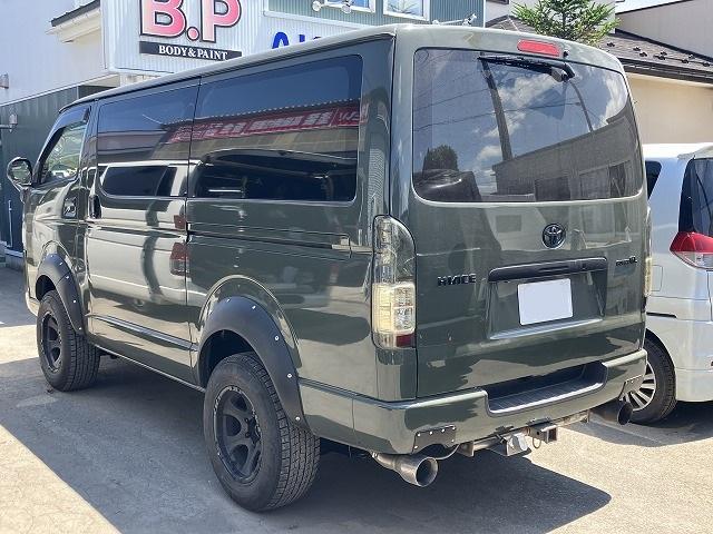 お車のカスタムも可能です。