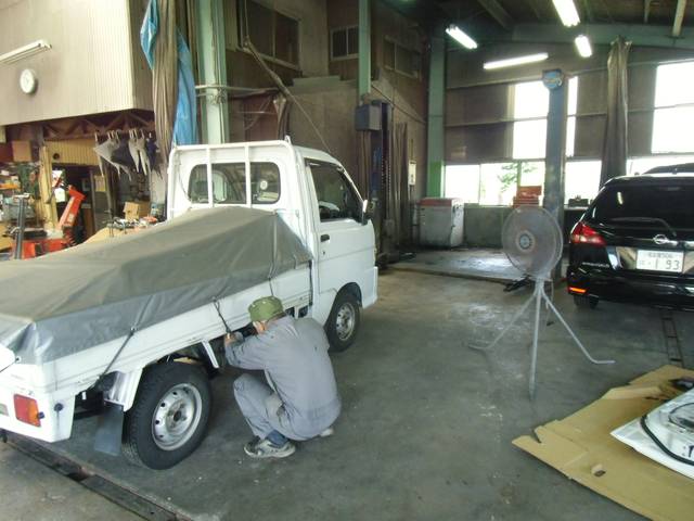 名古屋市　港区　蟹江　ハイゼット　車検