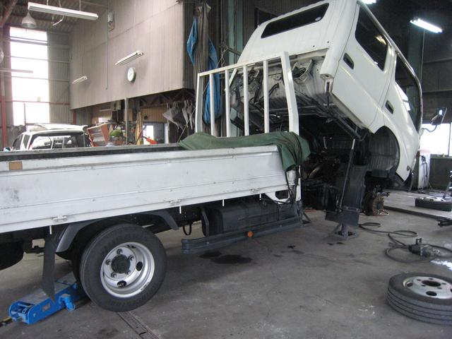 名古屋市　港区　蟹江　ダイナトラック　車検