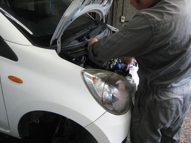 車検　ダイハツミラ　名古屋市　千種区　エコリフレッシュキット