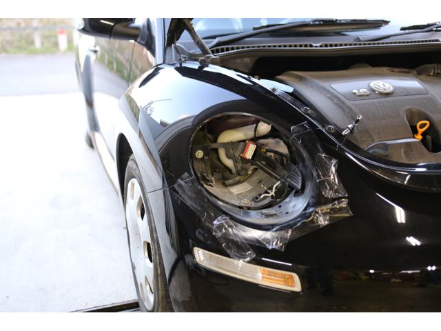 ニュービートル　ヘッドライト修理　【フォルクスワーゲンの車検・修理は名古屋の”VW専門店”スズキワークスにおまかせください。】