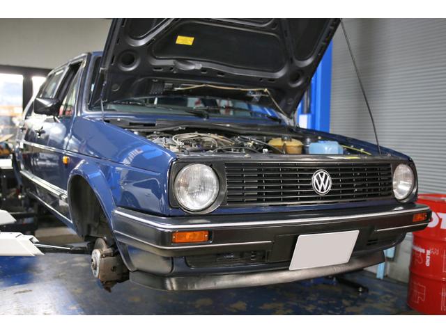 ゴルフ2前期モデル 車検整備 【フォルクスワーゲンの修理は名古屋の”VW