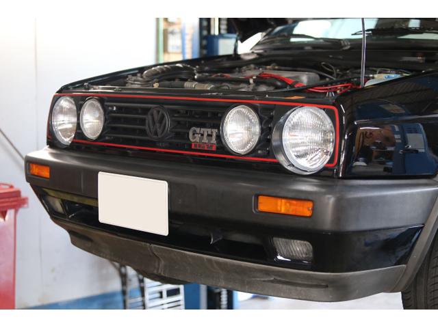 ゴルフ2GTI-16v　車検整備　　　　　　　　　　　　　　　【フォルクスワーゲンの修理は名古屋の”VW専門店”スズキワークスにおまかせください。】