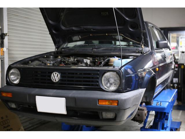ゴルフ2GLI　車検整備　　　　【フォルクスワーゲンの車検・修理は名古屋の”VW専門店”スズキワークスにおまかせください。】
