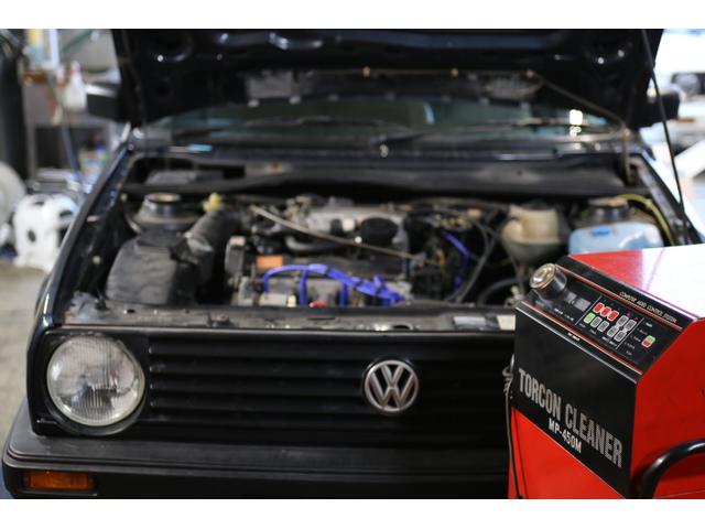 ゴルフ2CLI　車検整備　　VW50200　モチュール H-TECH PRIME 5Ｗ40　【フォルクスワーゲンの修理は名古屋の”VW専門店”スズキワークスにおまかせください。】