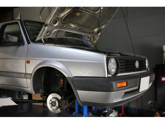 ゴルフ2GLI　車検整備　　　VW50200規格　モチュール H-TECH PRIME 5Ｗ40　バッテリー交換　【フォルクスワーゲンの車検・修理は名古屋の”VW専門店”スズキワークスにおまかせください。】