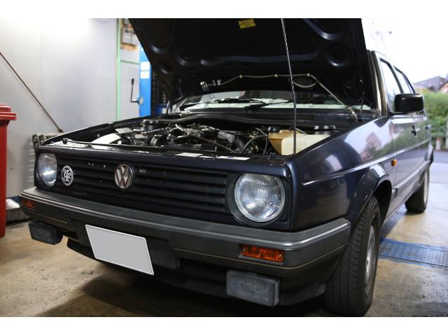 ゴルフ2CLI　エンジンマウント　ステアリングラック交換　　【フォルクスワーゲンの車検・修理は名古屋の”VW専門店”スズキワークスにおまかせください。】