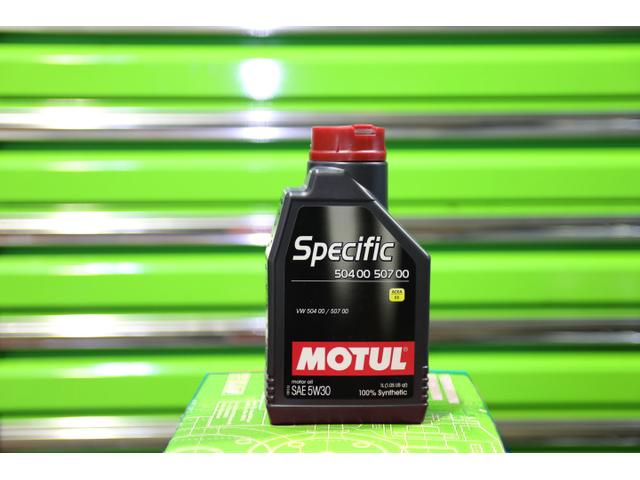 トゥーラン　　MOTUL  SPECIFIC 504 00-507 00   5W30