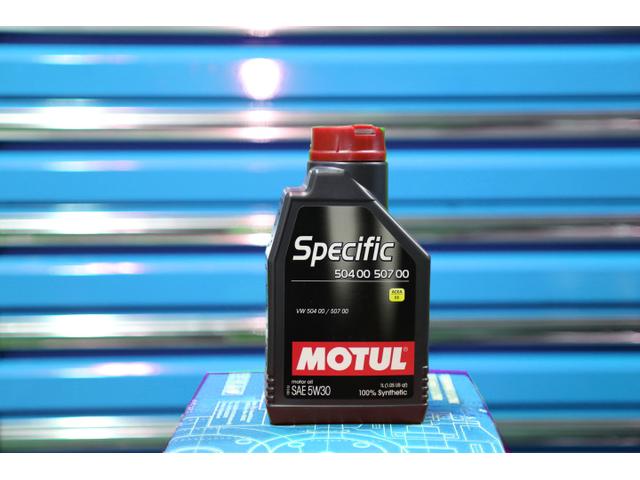 シロッコ　MOTUL  SPECIFIC 504 00-507 00   5W30（メーカーアプルーバルVW50400）