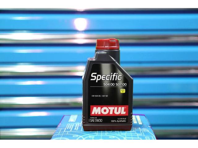 ジェッタ　MOTUL  SPECIFIC 504 00-507 00   5W30（メーカーアプルーバルVW50400）
