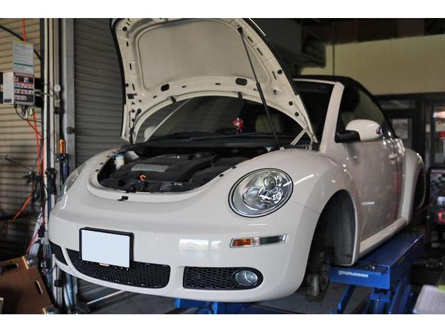 ニュービートルカブリオレ　車検整備