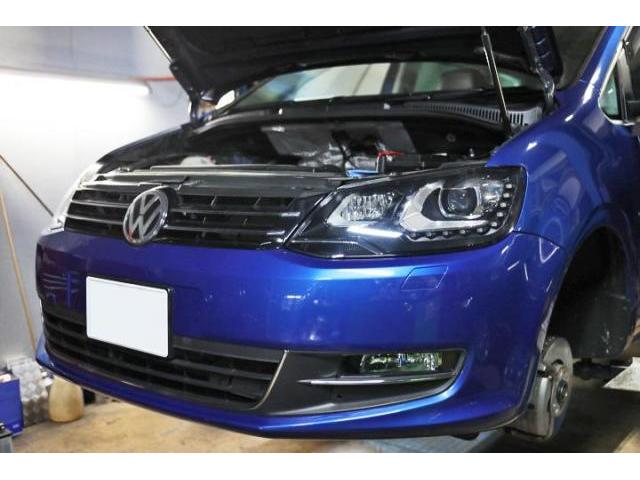 シャラン　車検整備
