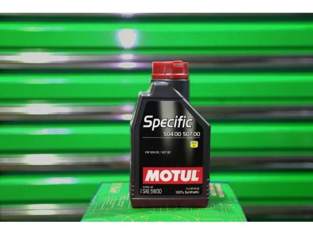 ゴルフ７Ｒ　MOTUL  SPECIFIC 504 00　507 00
