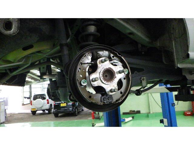 スズキ　エブリィ　車検整備　岡崎市からご来店のお客様　ブレーキパッド、ライニング交換　軽自動車　岡崎市　豊田市　西尾市　幸田町　安城市　蒲郡市