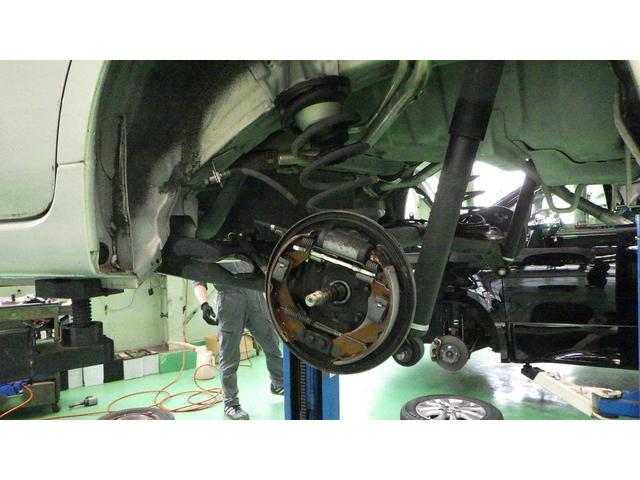 ダイハツ　タント　車検整備　岡崎市からご来店のお客様　ドライブシャフトブーツグリス漏れ修理　軽自動車　岡崎市　豊田市　西尾市　幸田町　安城市　蒲郡市